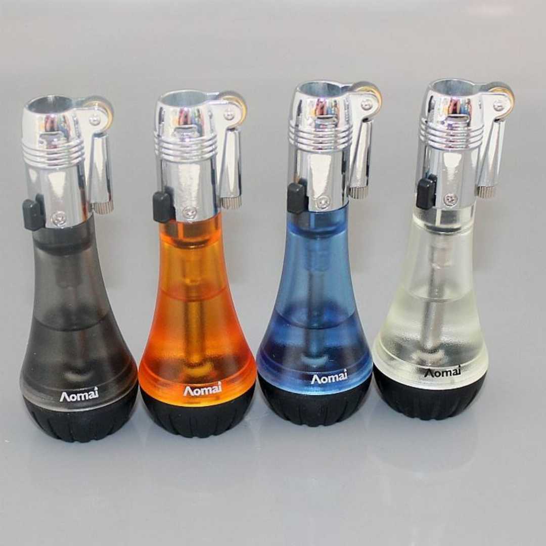AM7103,Modern,Plastic,Fixed,Flame,Grinding,Wheel,Lighter,