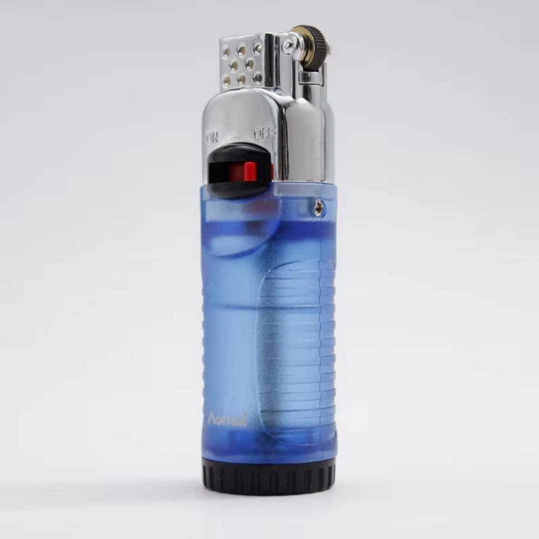 Transparent,Fixed,Fire,Inflatable,Lighter,Butane,Gas,Refillable