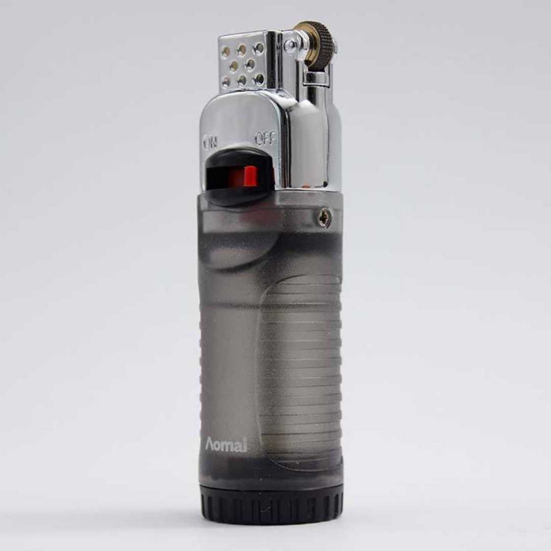 Transparent,Fixed,Fire,Inflatable,Lighter,Butane,Gas,Refillable
